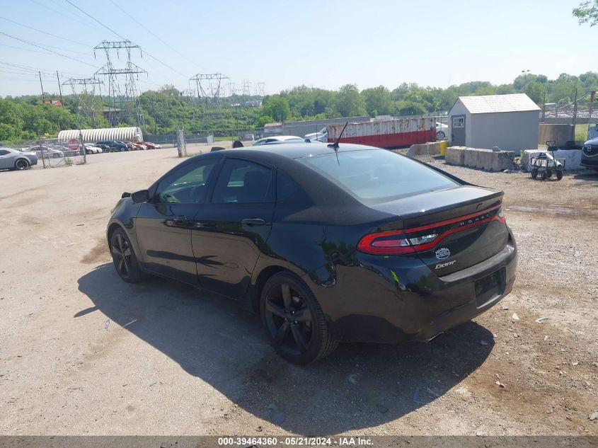 2015 Dodge Dart Sxt VIN: 1C3CDFBB3FD435121 Lot: 39464360