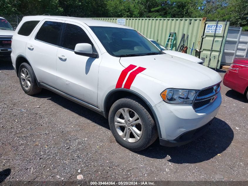 2013 Dodge Durango Sxt VIN: 1C4RDHAG1DC512070 Lot: 39464364