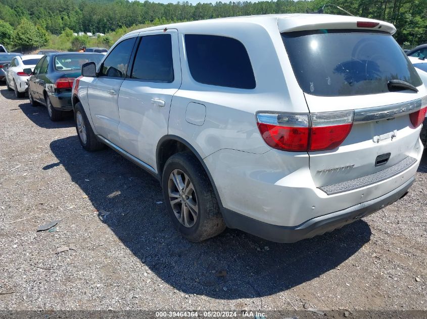 2013 Dodge Durango Sxt VIN: 1C4RDHAG1DC512070 Lot: 39464364