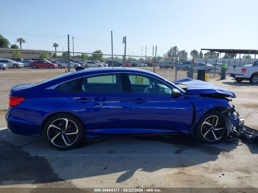 2022 Honda Accord Sport VIN: 1HGCV1F35NA031270 Lot: 39464377