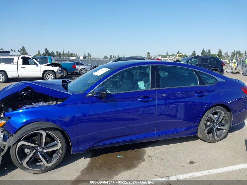 2022 Honda Accord Sport VIN: 1HGCV1F35NA031270 Lot: 39464377