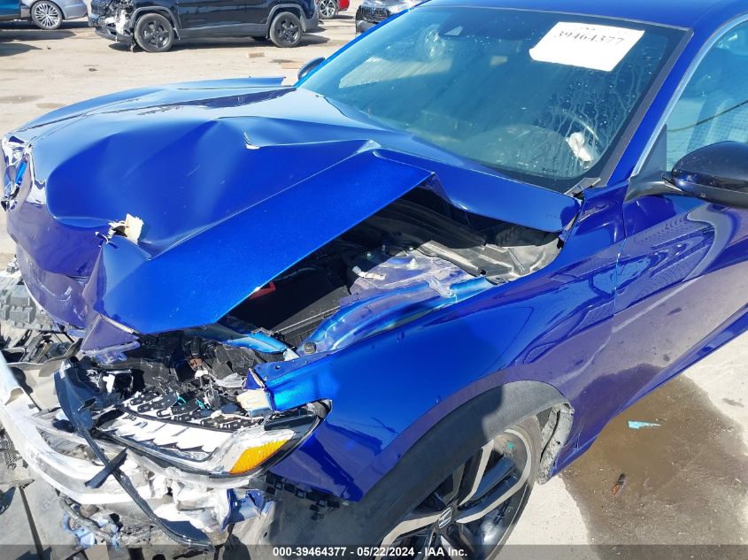 2022 Honda Accord Sport VIN: 1HGCV1F35NA031270 Lot: 39464377