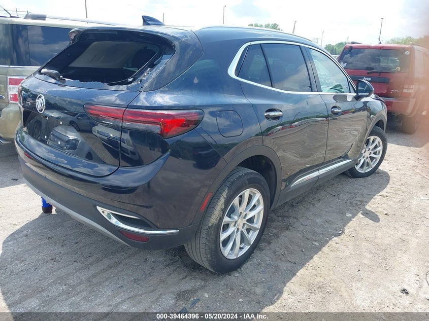 VIN LRBAZLR49MD073320 2021 BUICK ENVISION FWD PREFERRED
