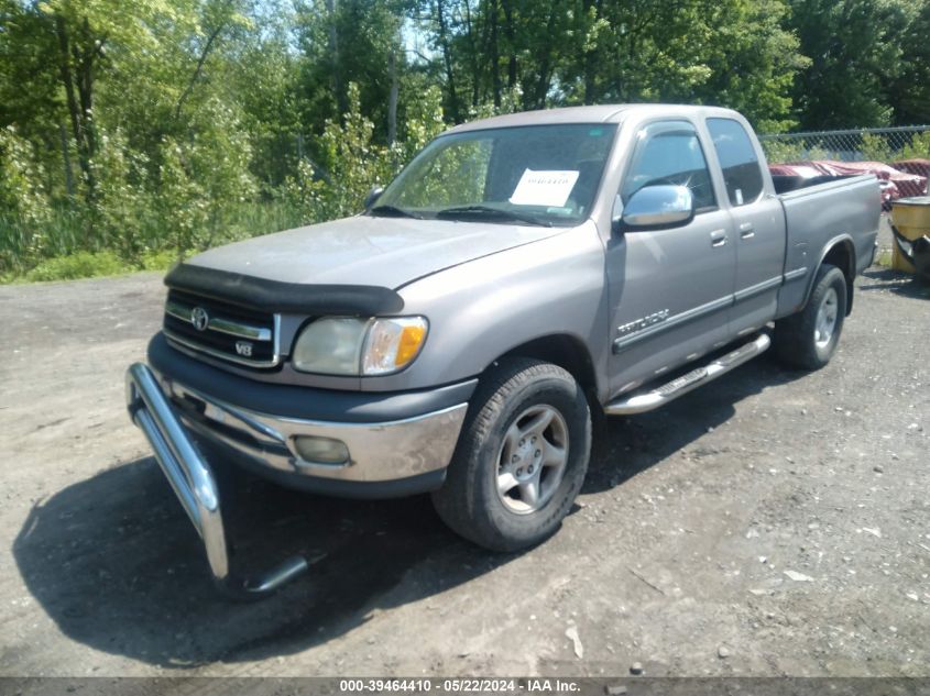 2001 Toyota Tundra Sr5 V8 VIN: 5TBBT44111S195513 Lot: 39464410