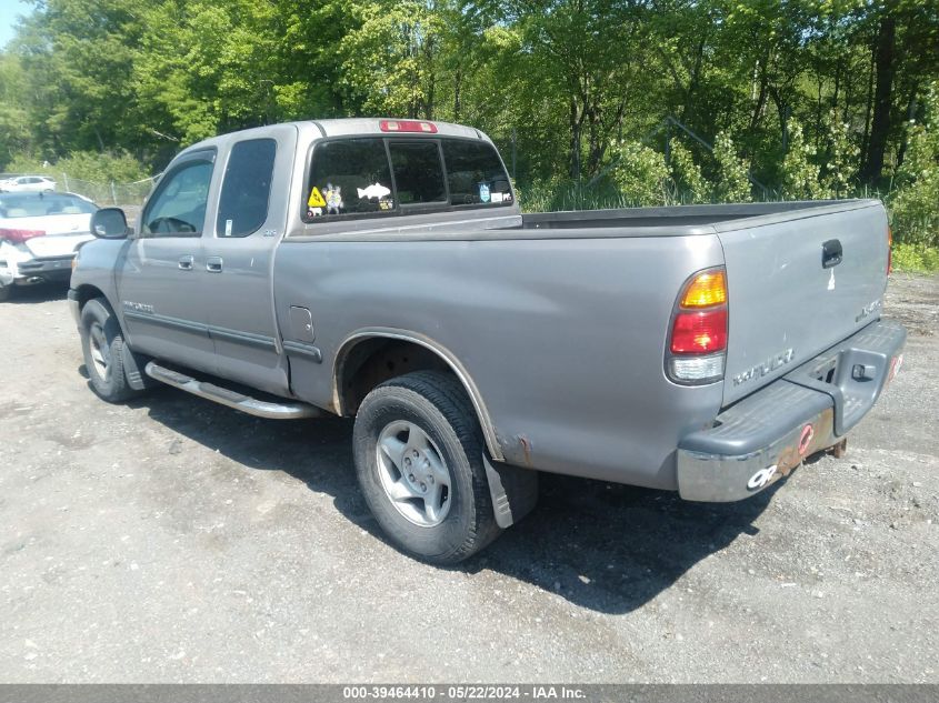 2001 Toyota Tundra Sr5 V8 VIN: 5TBBT44111S195513 Lot: 39464410