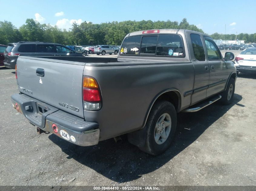 2001 Toyota Tundra Sr5 V8 VIN: 5TBBT44111S195513 Lot: 39464410