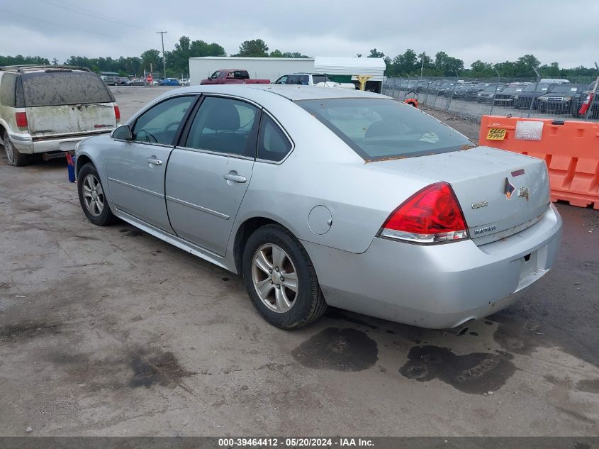 2012 Chevrolet Impala Ls VIN: 2G1WF5E33C1143583 Lot: 39464412