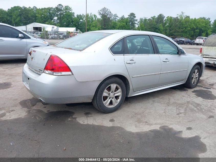 2012 Chevrolet Impala Ls VIN: 2G1WF5E33C1143583 Lot: 39464412