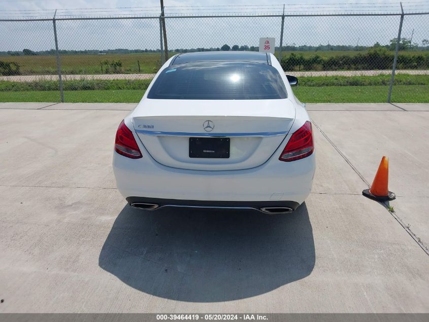 2016 Mercedes-Benz C 300 Luxury/Sport VIN: WDDWF4JB2GR152342 Lot: 39464419