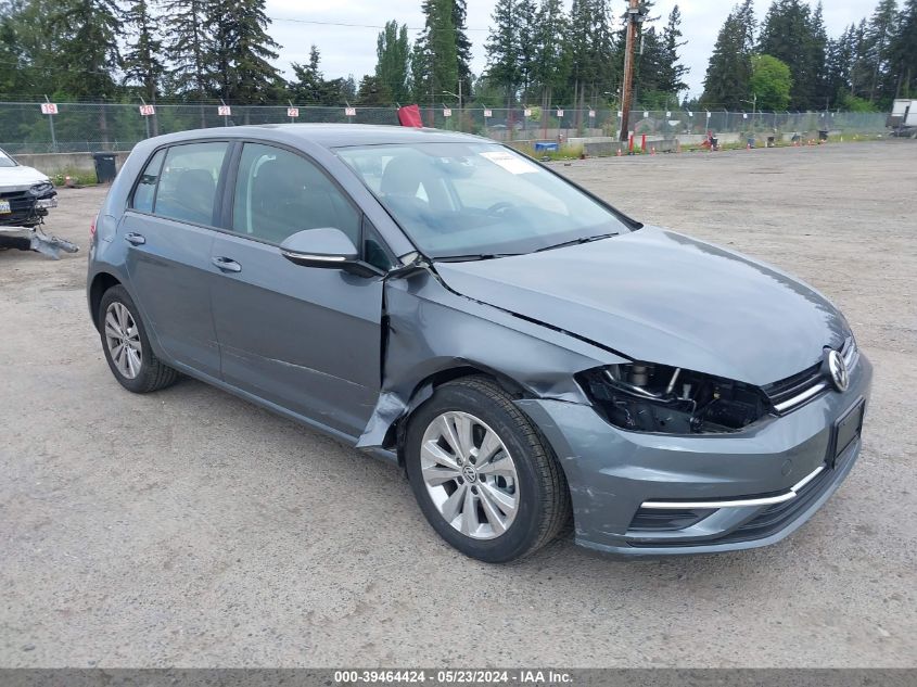 2021 Volkswagen Golf 1.4T Tsi VIN: 3VWG57AU1MM014273 Lot: 39464424