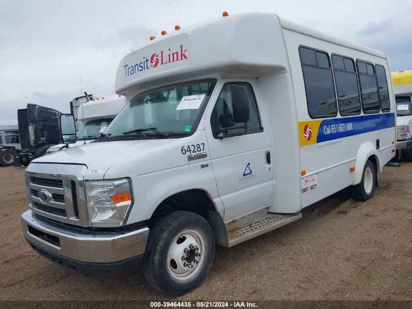 2014 Ford Econoline E450 Super Duty Cutwy Van VIN: 1FDEE4FL7EDB19823 Lot: 39464435