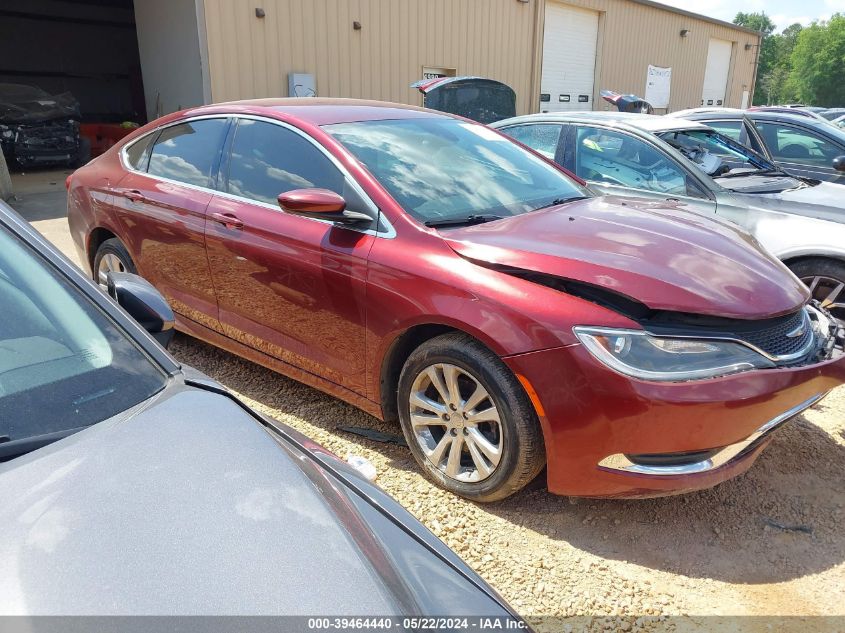 2015 Chrysler 200 Limited VIN: 1C3CCCAB9FN695648 Lot: 39464440