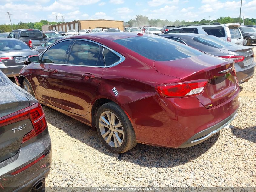 2015 Chrysler 200 Limited VIN: 1C3CCCAB9FN695648 Lot: 39464440