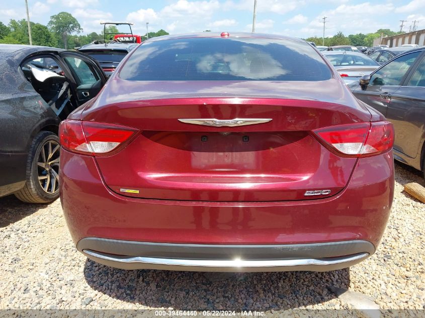 2015 Chrysler 200 Limited VIN: 1C3CCCAB9FN695648 Lot: 39464440