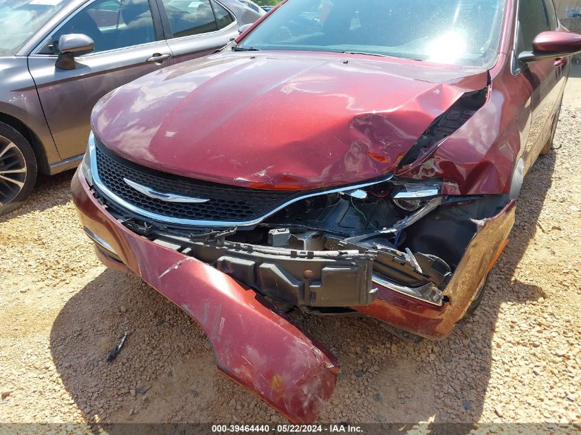 2015 Chrysler 200 Limited VIN: 1C3CCCAB9FN695648 Lot: 39464440