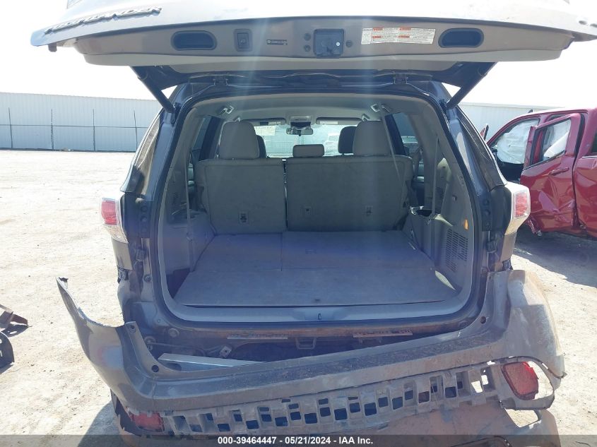 2014 Toyota Highlander Le Plus V6 VIN: 5TDZKRFH3ES004888 Lot: 39464447