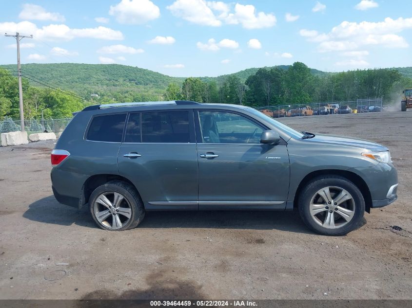 2012 Toyota Highlander Limited V6 VIN: 5TDDK3EH7CS132363 Lot: 39464459