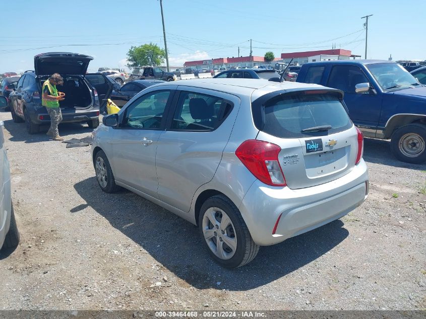 2020 Chevrolet Spark Ls VIN: KL8CB6SA2LC467111 Lot: 39464468