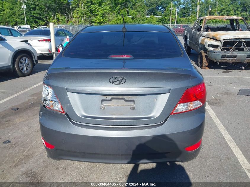 2013 Hyundai Accent Gls VIN: KMHCU4AE4DU418347 Lot: 39464485