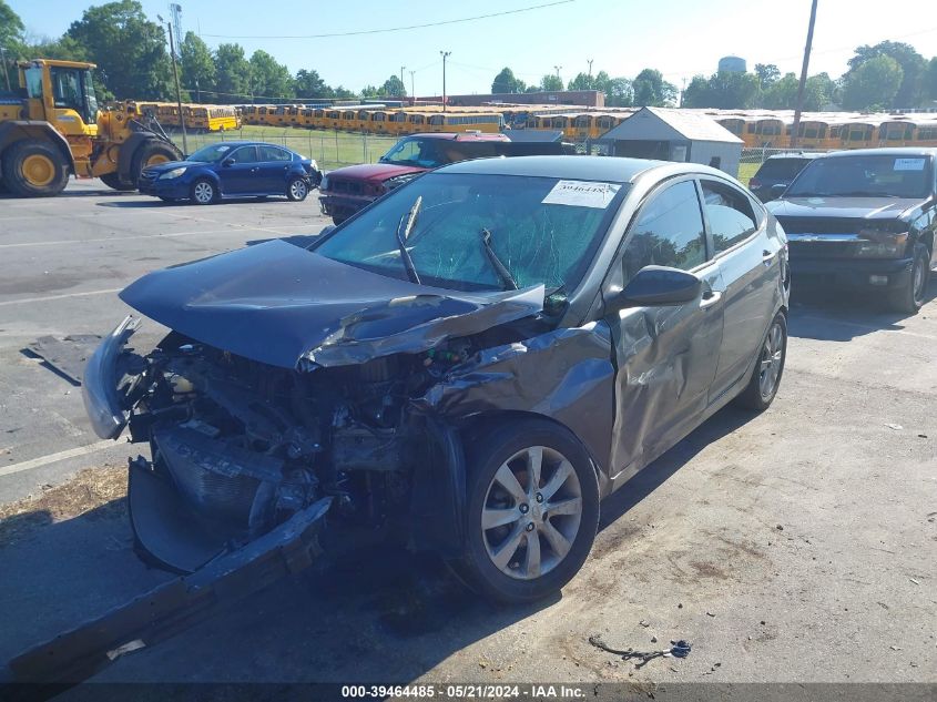 2013 Hyundai Accent Gls VIN: KMHCU4AE4DU418347 Lot: 39464485