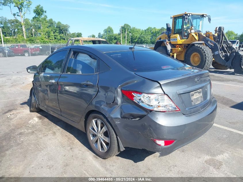 2013 Hyundai Accent Gls VIN: KMHCU4AE4DU418347 Lot: 39464485