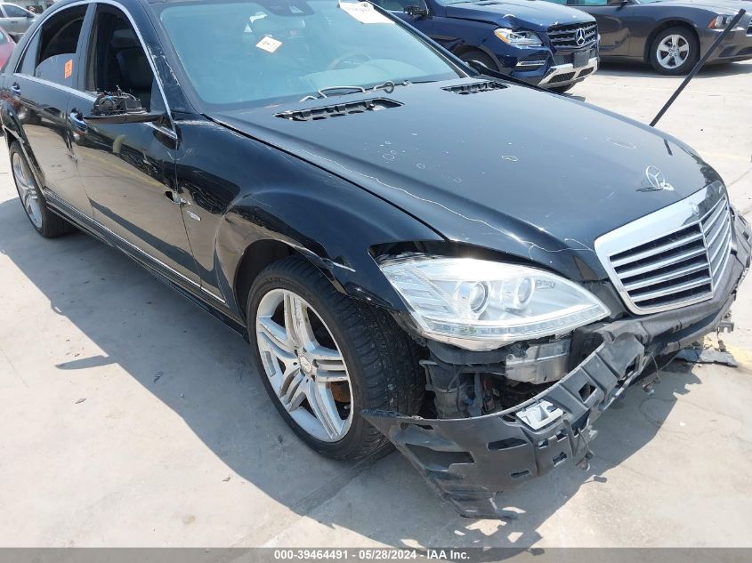 2012 Mercedes-Benz S 550 4Matic VIN: WDDNG9EB9CA448564 Lot: 39464491