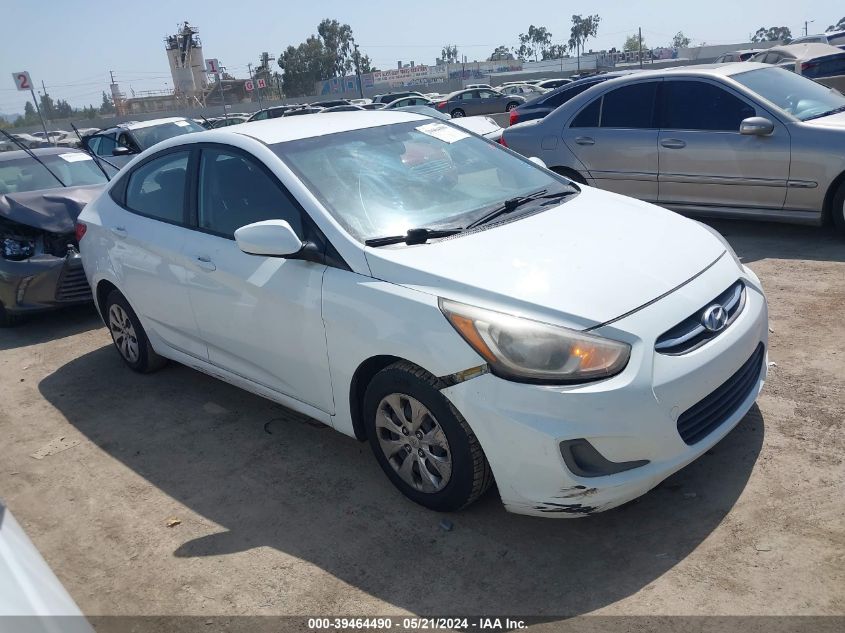 2016 Hyundai Accent Se VIN: KMHCT4AE9GU956839 Lot: 39464490