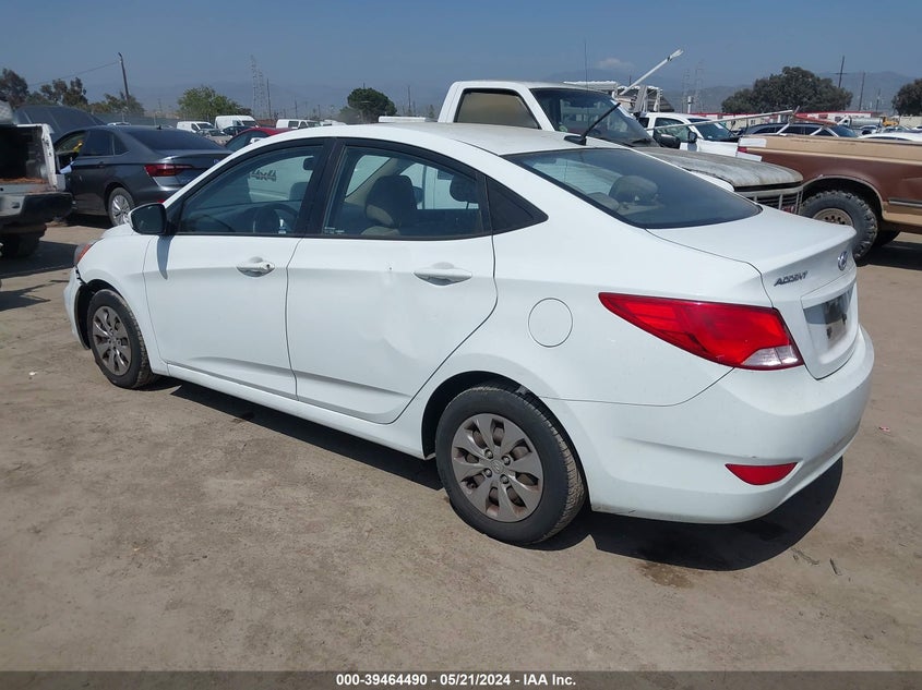2016 HYUNDAI ACCENT SE - KMHCT4AE9GU956839