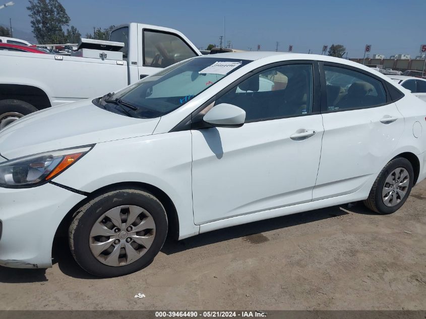 2016 HYUNDAI ACCENT SE - KMHCT4AE9GU956839