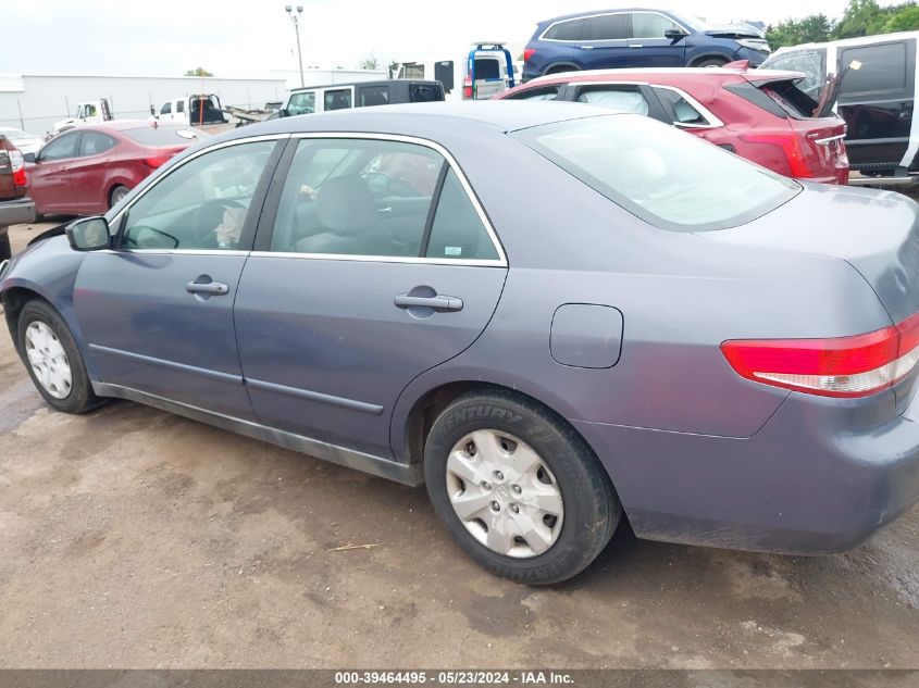 2003 Honda Accord 2.4 Lx VIN: 3HGCM56383G704013 Lot: 39464495