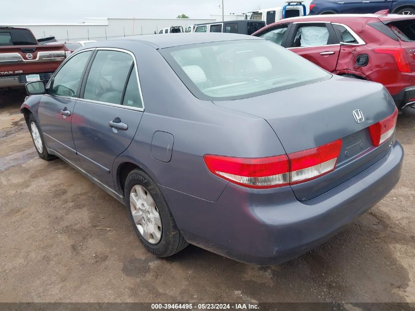 2003 Honda Accord 2.4 Lx VIN: 3HGCM56383G704013 Lot: 39464495