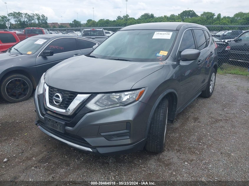 2017 Nissan Rogue S VIN: JN8AT2MT3HW148040 Lot: 39464518