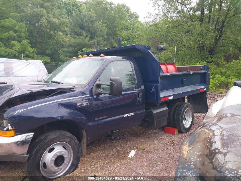 2001 Ford F-550 Xl/Xlt VIN: 1FDAF57FX1EC01513 Lot: 39464579