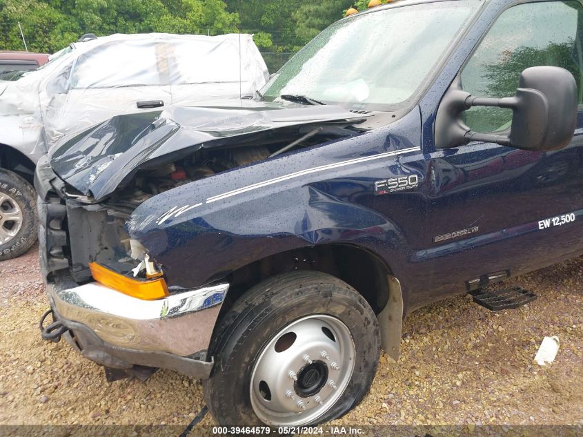 2001 Ford F-550 Xl/Xlt VIN: 1FDAF57FX1EC01513 Lot: 39464579