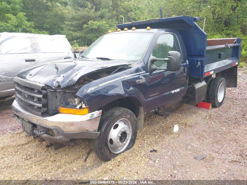 2001 Ford F-550 Xl/Xlt VIN: 1FDAF57FX1EC01513 Lot: 39464579