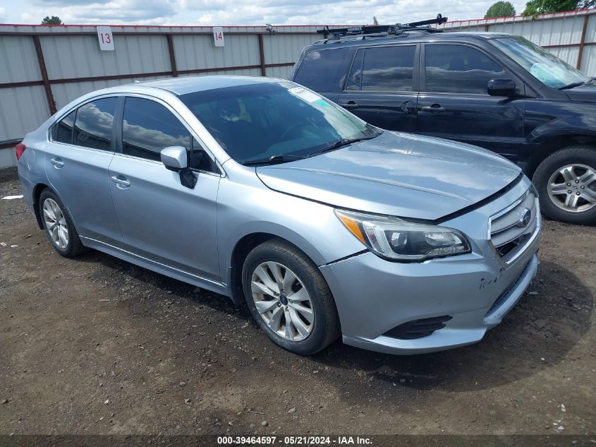 2016 Subaru Legacy 2.5I Premium VIN: 4S3BNBC68G3024383 Lot: 39464597