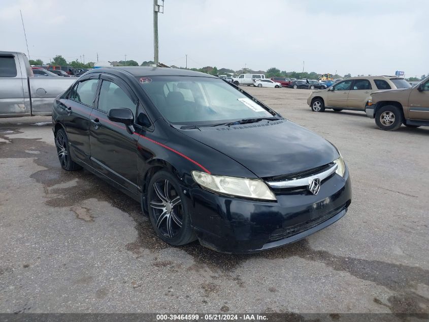 2008 Honda Civic Lx VIN: 2HGFA16518H346518 Lot: 39464599