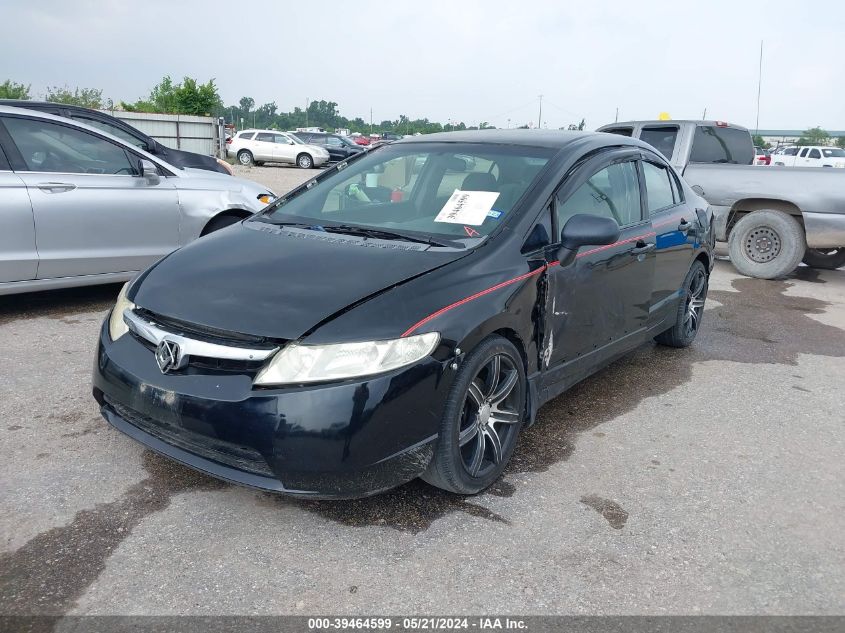 2008 Honda Civic Lx VIN: 2HGFA16518H346518 Lot: 39464599