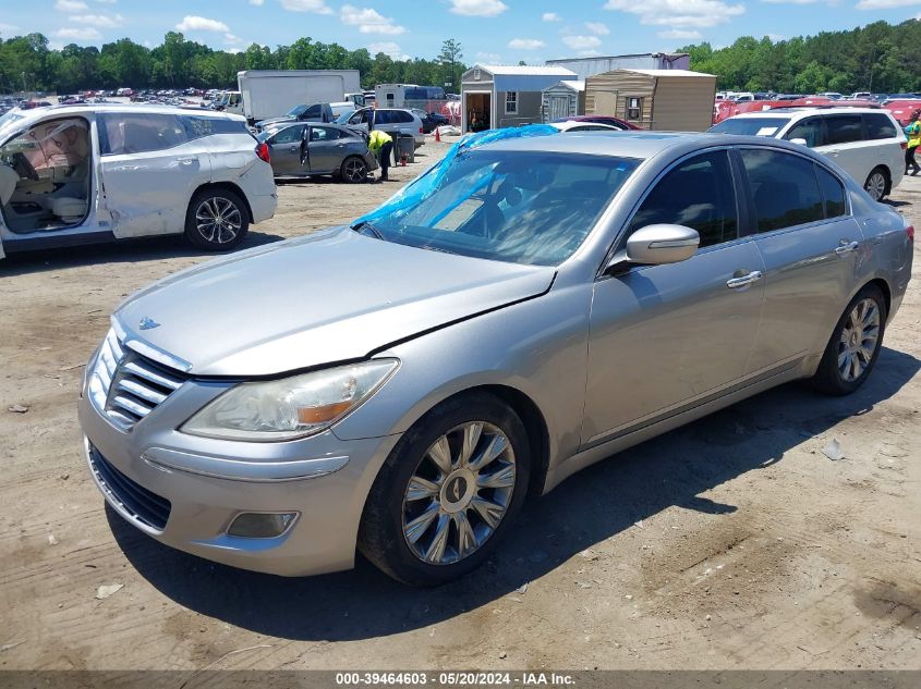 2011 Hyundai Genesis 3.8 VIN: KMHGC4DE7BU117486 Lot: 39464603