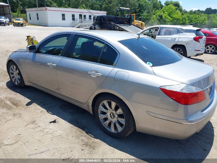 2011 Hyundai Genesis 3.8 VIN: KMHGC4DE7BU117486 Lot: 39464603