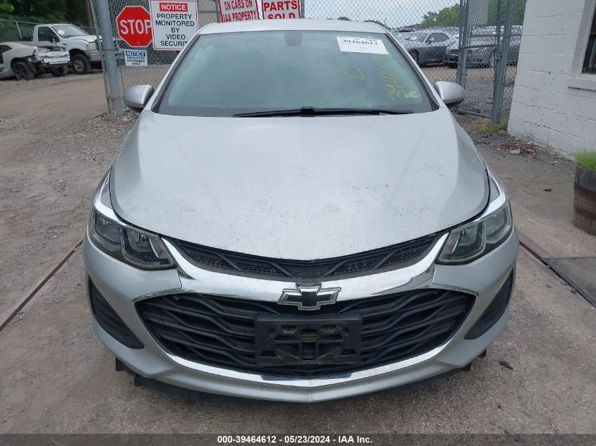 2019 Chevrolet Cruze Ls VIN: 1G1BC5SM7K7133337 Lot: 39464612