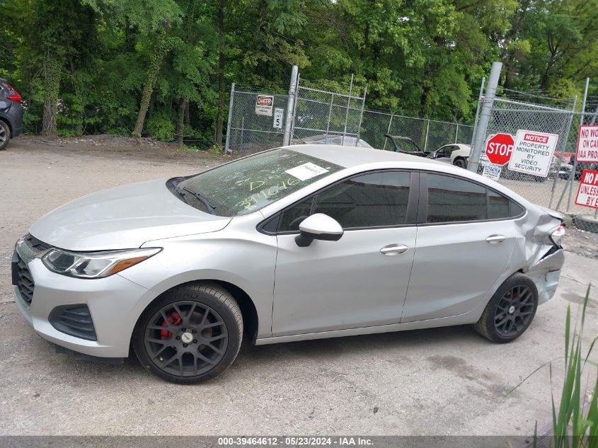 2019 Chevrolet Cruze Ls VIN: 1G1BC5SM7K7133337 Lot: 39464612