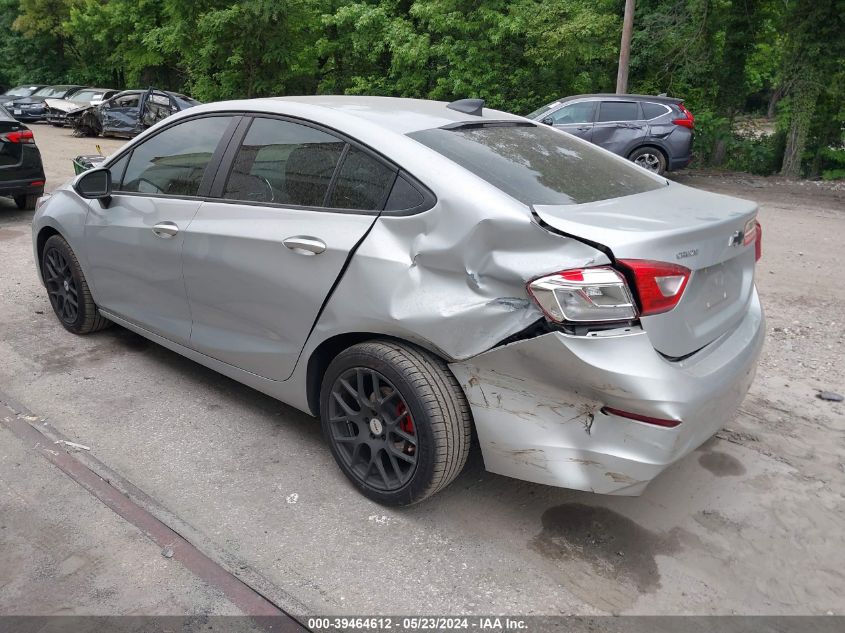 2019 Chevrolet Cruze Ls VIN: 1G1BC5SM7K7133337 Lot: 39464612