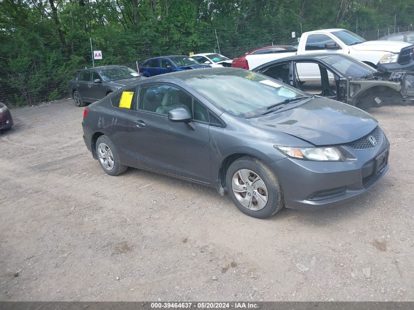 2013 Honda Civic Lx VIN: 2HGFG3B59DH532771 Lot: 39464637