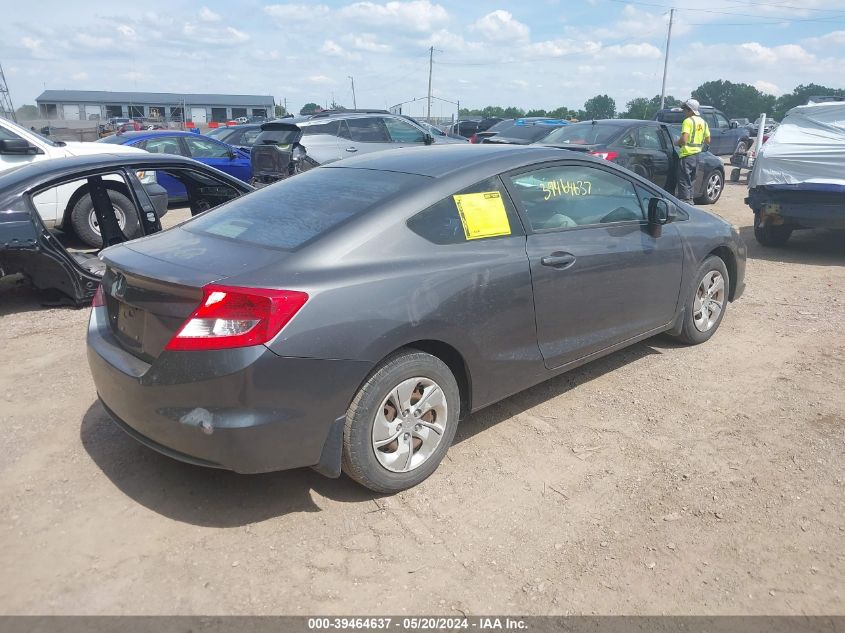 2013 Honda Civic Lx VIN: 2HGFG3B59DH532771 Lot: 39464637