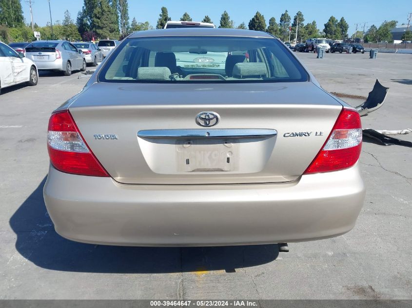 2004 Toyota Camry Le VIN: 4T1BE32K94U817889 Lot: 39464647