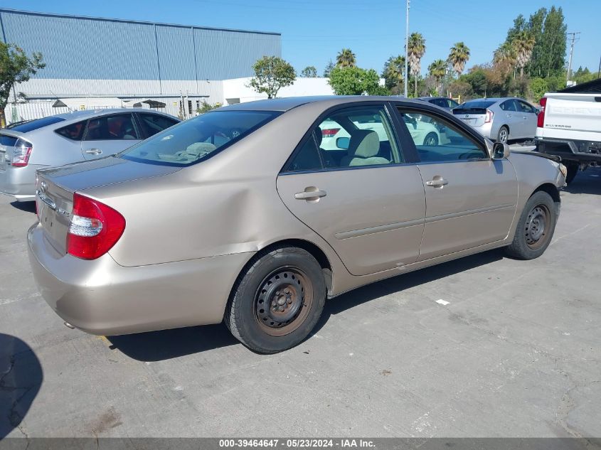 2004 Toyota Camry Le VIN: 4T1BE32K94U817889 Lot: 39464647