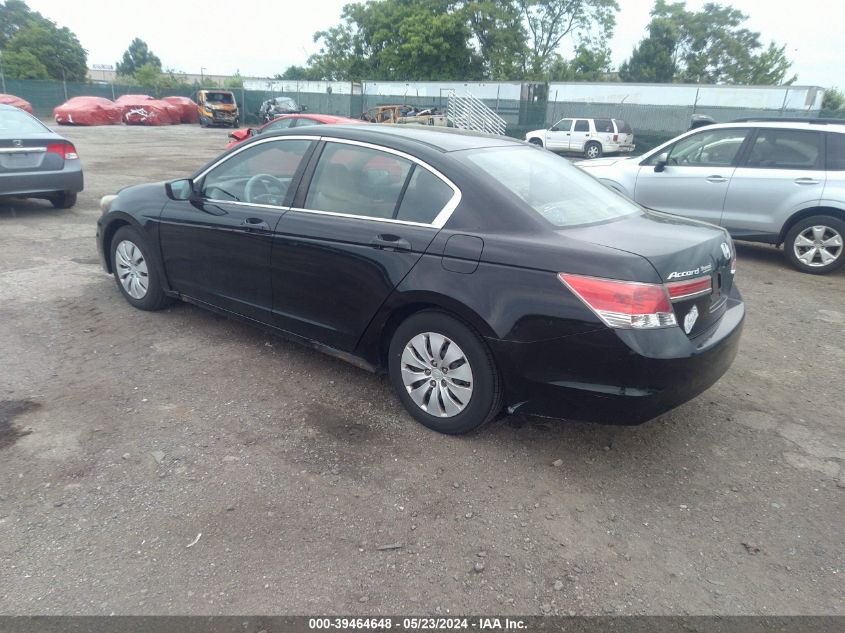 2012 Honda Accord 2.4 Lx VIN: 1HGCP2F32CA167482 Lot: 39464648