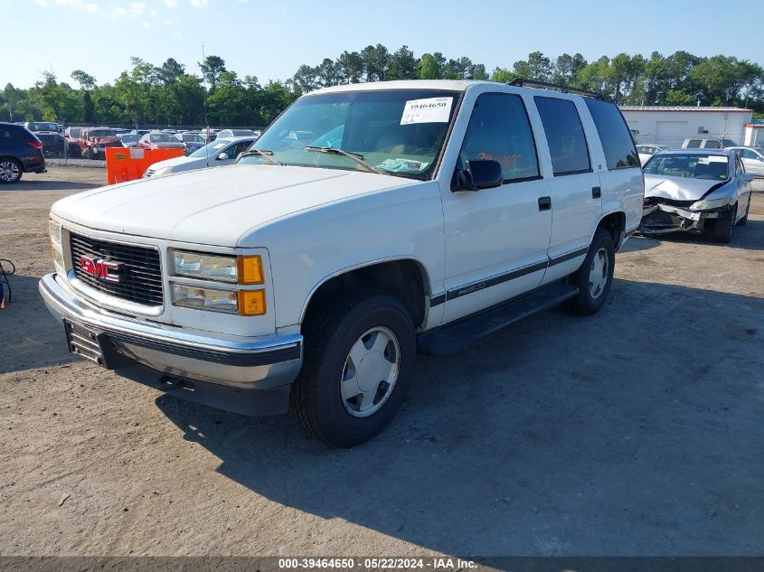 1999 GMC Yukon Sle VIN: 1GKEK13RXXJ727025 Lot: 39464650