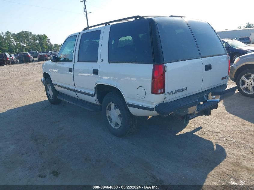 1999 GMC Yukon Sle VIN: 1GKEK13RXXJ727025 Lot: 39464650